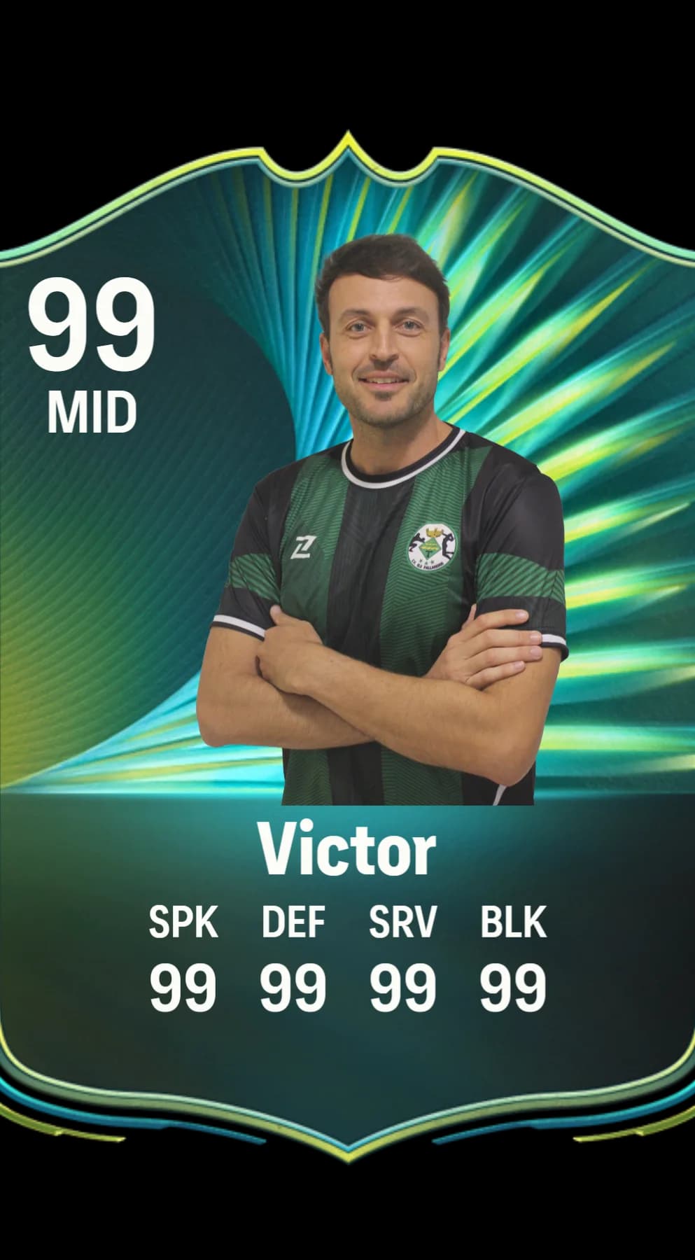 Víctor · Retrat del primer equip, temporada 2025–2026