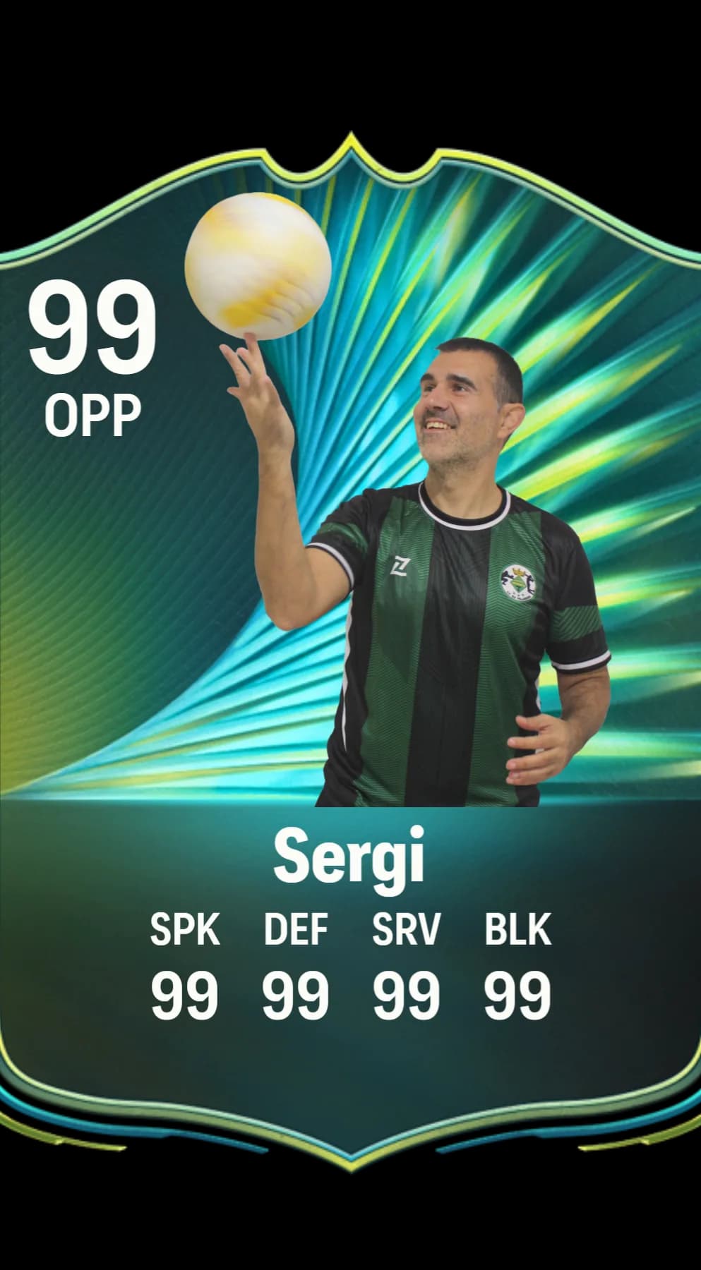 Sergi · Retrat del primer equip, temporada 2025–2026